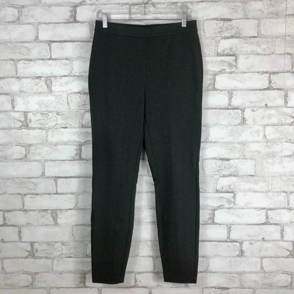J.CREW Women's NWT Any Day Pant in Eco Ponte Dark Gray MEDIUM K2535